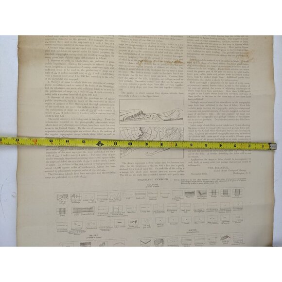 US Dept of the Interior geological Survey Map Mt Grace MA NH Vintage 1946 - Picture 13 of 13